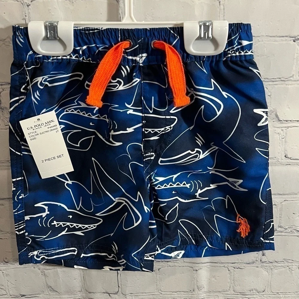 Toddler Polo two piece swimwear